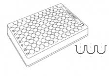 Microtitration plate U - non sterile