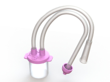 Nasal aspirator - pink