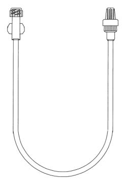 Prodlužovací hadička PVC, 200 cm pro světlocitlivé léky M