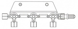 Ramp-3 taps NO PVC M