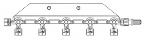 Ramp-5 taps NO PVC M